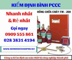  Hình ảnh kiểm định bình pccc