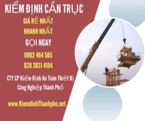 Hình ảnh kiểm định Cần trục