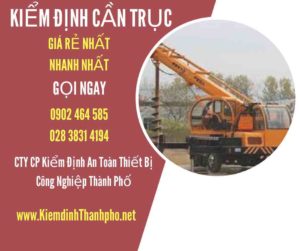 Hình ảnh kiểm định Cần trục