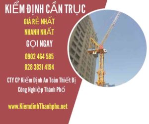 Hình ảnh kiểm định Cần trục