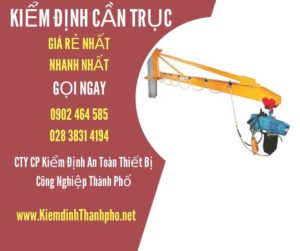 Hình ảnh kiểm định Cần trục