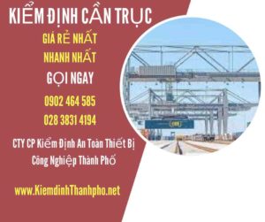 Hình ảnh kiểm định Cần trục