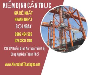 Hình ảnh kiểm định Cần trục