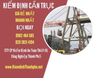 Hình ảnh kiểm định Cần trục