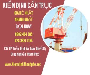 Hình ảnh kiểm định Cần trục