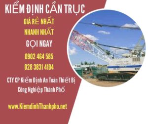 Hình ảnh kiểm định Cần trục