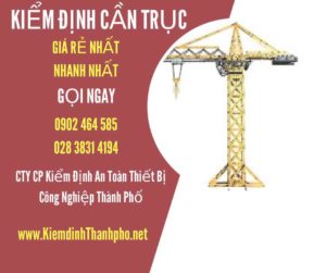 Hình ảnh kiểm định Cần trục