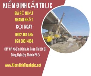 Hình ảnh kiểm định Cần trục