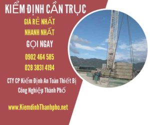 Hình ảnh kiểm định Cần trục