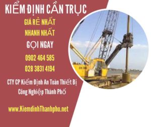 Hình ảnh kiểm định Cần trục