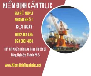 Hình ảnh kiểm định Cần trục