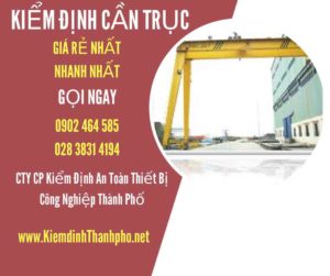 Hình ảnh kiểm định Cần trục