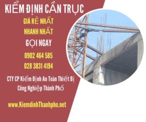 Hình ảnh kiểm định Cần trục