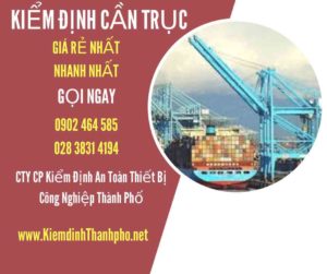 Hình ảnh kiểm định Cần trục