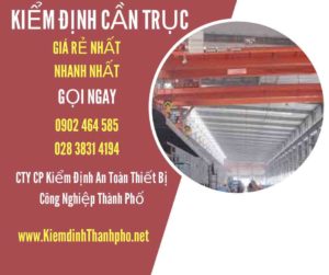 Hình ảnh kiểm định Cần trục