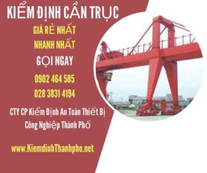 Hình ảnh kiểm định Cần trục