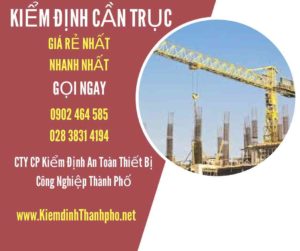 Hình ảnh kiểm định Cần trục