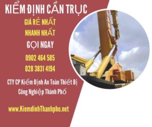 Hình ảnh kiểm định Cần trục