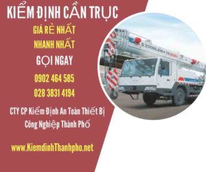 Hình ảnh kiểm định Cần trục