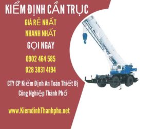 Hình ảnh kiểm định Cần trục