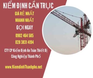 Hình ảnh kiểm định Cần trục