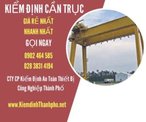 Hình ảnh kiểm định Cần trục