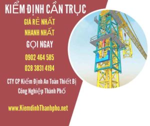 Hình ảnh kiểm định Cần trục