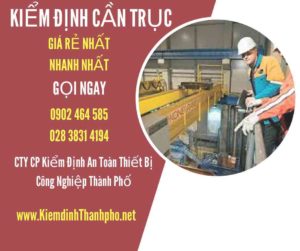 Hình ảnh kiểm định Cần trục