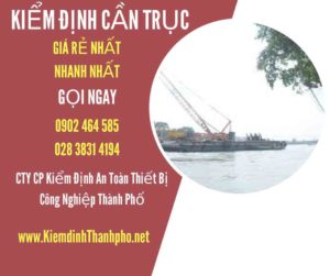 Hình ảnh kiểm định Cần trục