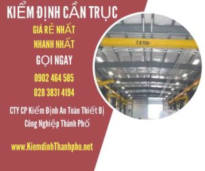 Hình ảnh kiểm định Cần trục