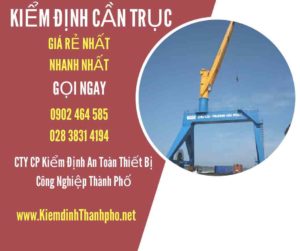 Hình ảnh kiểm định Cần trục