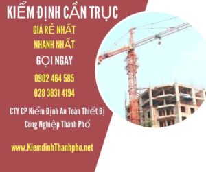 Hình ảnh kiểm định Cần trục