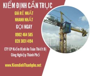 Hình ảnh kiểm định Cần trục