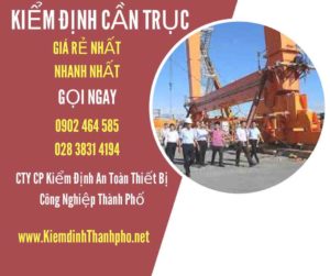 Hình ảnh kiểm định Cần trục