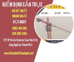 Hình ảnh kiểm định Cần trục