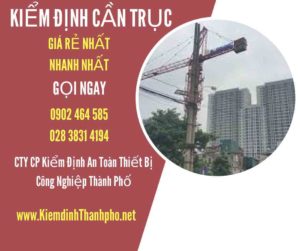 Hình ảnh kiểm định Cần trục