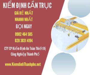 Hình ảnh kiểm định Cần trục