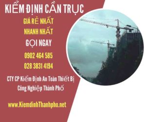 Hình ảnh kiểm định Cần trục