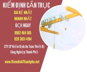 Hình ảnh kiểm định Cần trục