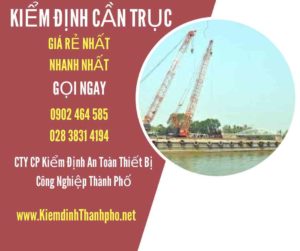 Hình ảnh kiểm định Cần trục