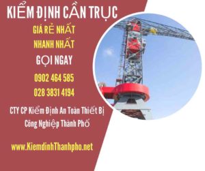 Hình ảnh kiểm định Cần trục