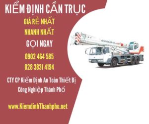 Hình ảnh kiểm định Cần trục