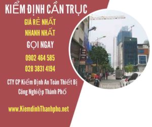 Hình ảnh kiểm định Cần trục