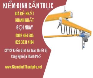 Hình ảnh kiểm định Cần trục