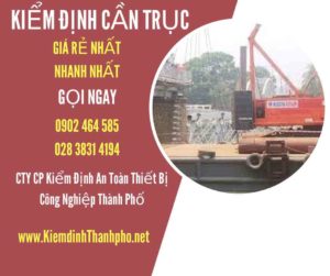 Hình ảnh kiểm định Cần trục