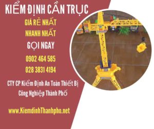 Hình ảnh kiểm định Cần trục