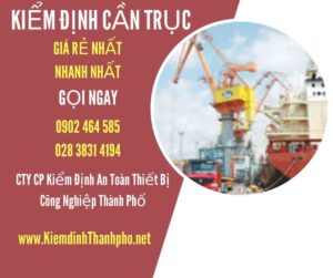 Hình ảnh kiểm định Cần trục