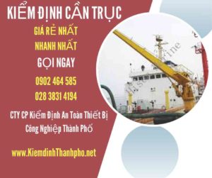 Hình ảnh kiểm định Cần trục