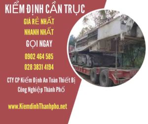 Hình ảnh kiểm định Cần trục