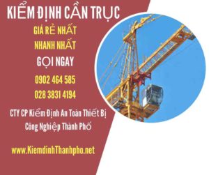 Hình ảnh kiểm định Cần trục